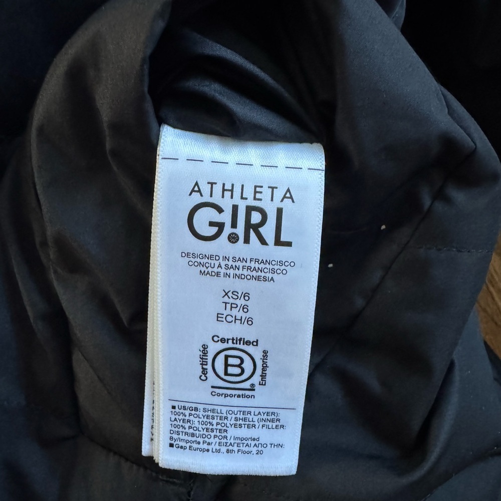 Athleta Girl Reversible Cool Days Jacket sz XS - Picture 8 of 12